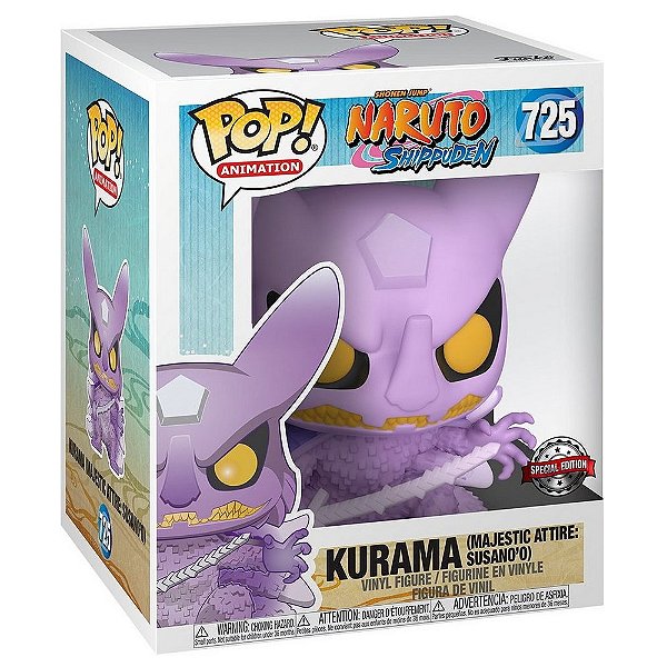 Funko Pop! Animation Naruto Shippuden Kurama 725 Exclusivo