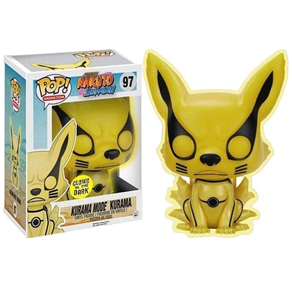 Funko Pop! Animation Naruto Shippuden Kurama Mode Kurama 97 Exclusivo Glow