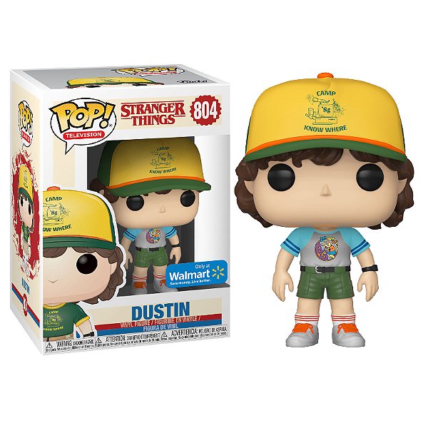 Funko Pop! Television Stranger Things Dustin 804 Exclusivo