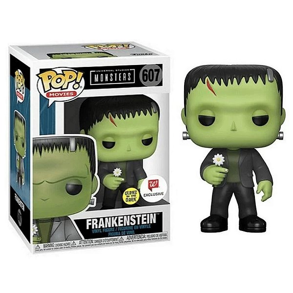 Funko Pop! Movies Monsters Frankenstein 607 Exclusivo Glow