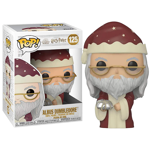 Funko Pop! Filme Harry Potter Holiday Natal Albus Dumbledore 125