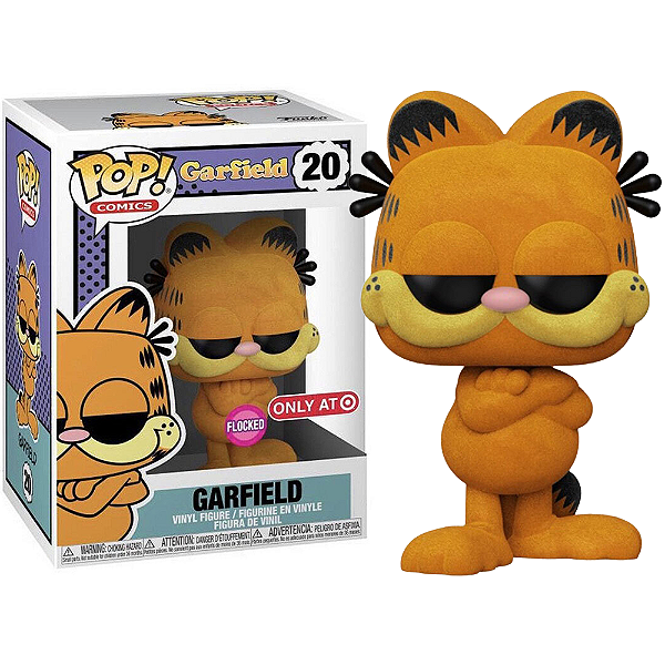 Funko Pop! Comics Garfield 20 Exclusivo Flocked