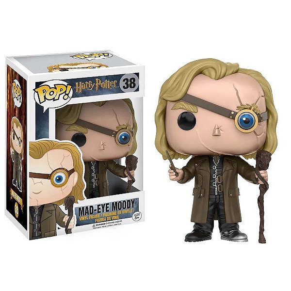 Funko Pop! Filme Harry Potter Mad Eye Moody 38 Original