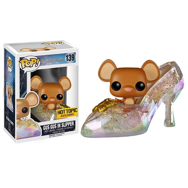 Funko Pop! Disney Princesa Cinderella Gus Gus In Slipper 139 Exclusivo