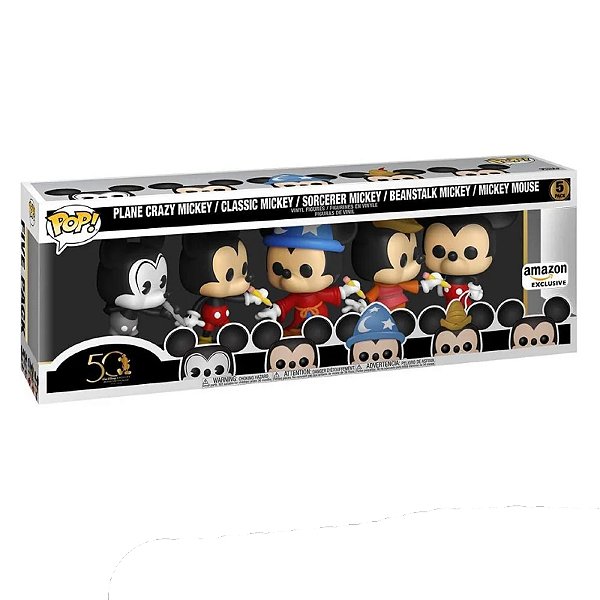 Funko Pop! Disney Mickey Mouse 5 Pack Exclusivo