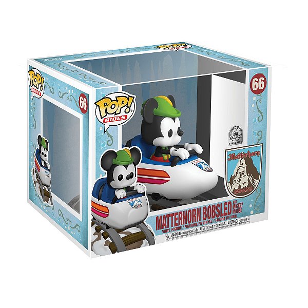 Funko Pop! Rides Disney Matterhorn Bobsled and Mickey Mouse 66 Exclusivo