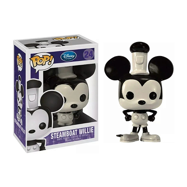 Funko Pop! Disney Mickey Mouse Steamboat Willie 24