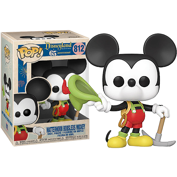 Funko Pop! Disney Matterhorn Bobsleds Mickey 812 Original - Moça