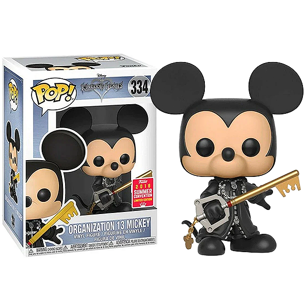 Funko Pop! Games Kingdom Hearts Organization 13 Mickey 334 Exclusivo