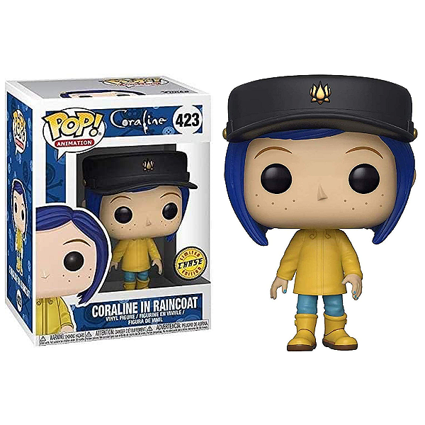 Funko Pop! Animation Coraline In Raincoat 423 Exclusivo Chase
