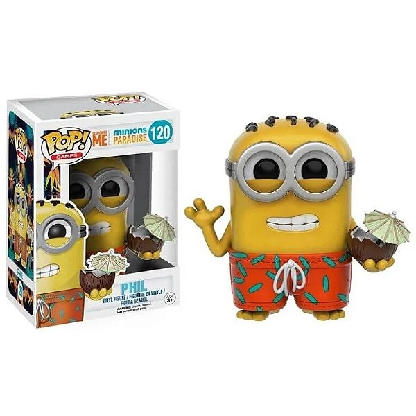 Funko pop! Filme Meu Malvado Favorito Minions Phil 120