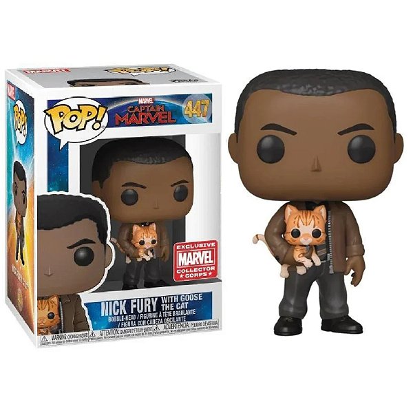 Funko Pop! Marvel Nick Fury 447 Exclusivo
