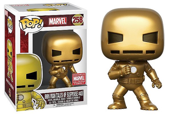 Funko Pop! Marvel Iron Man (Tales of Suspense 40) 258 Exclusivo