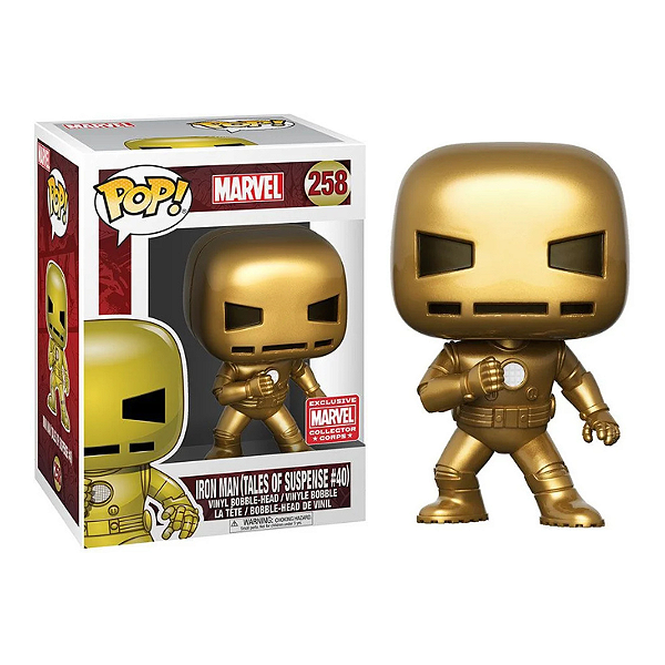 Funko Pop! Marvel Iron Man (Tales of Suspense 40) 258 Exclusivo