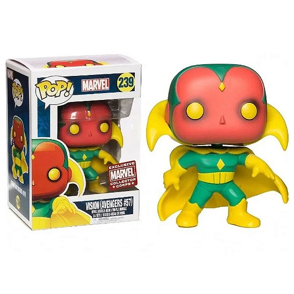 Funko Pop! Television Marvel Vision (Avengers #57) 239 Exclusivo