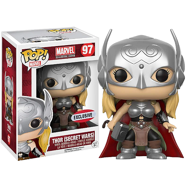 Funko Pop! Marvel Thor Secret Wars 97 Exclusivo