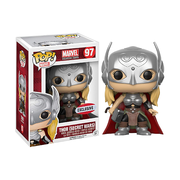Funko Pop! Marvel Thor Secret Wars 97 Exclusivo