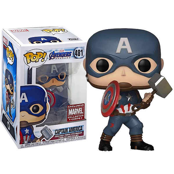 Funko Pop! Marvel Captain America 481 Exclusivo