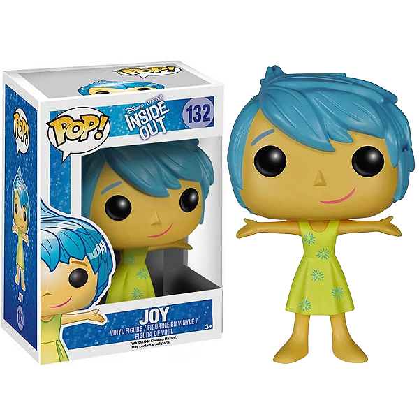 Funko Pop! Disney Divertida Mente Alegria Joy 132