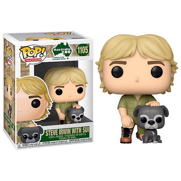 Funko Pop! Television Australia Zoo Steve Irwin With Sui 1105