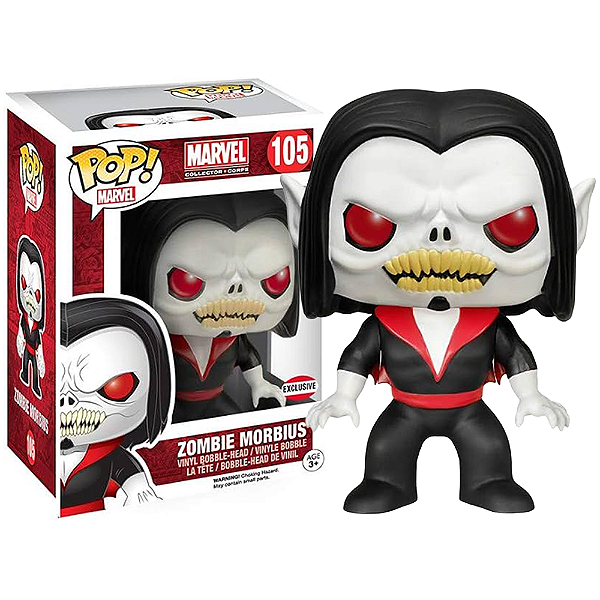Funko Pop! Marvel Zombie Morbius 105 Exclusivo