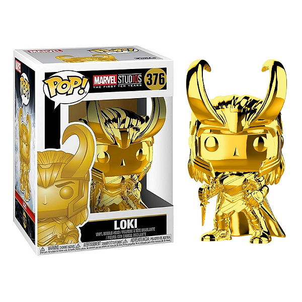 Funko Pop! Marvel Loki 376 Chrome Gold
