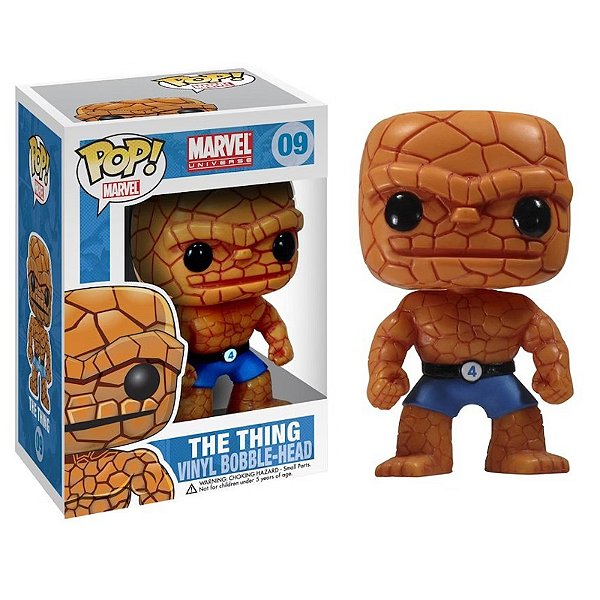 Funko Pop! Marvel Quarteto Fantástico A coisa The Thing 09