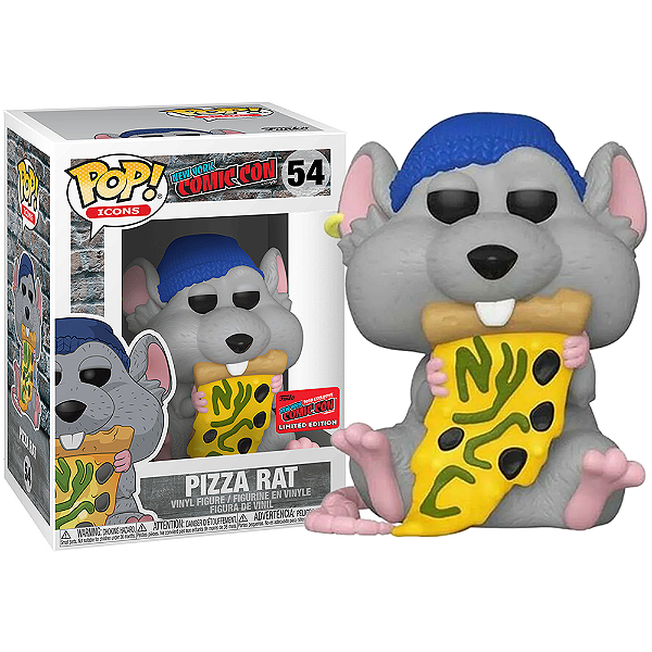 Funko Pop! Ad Icons Pizza Rat 54 Exclusivo