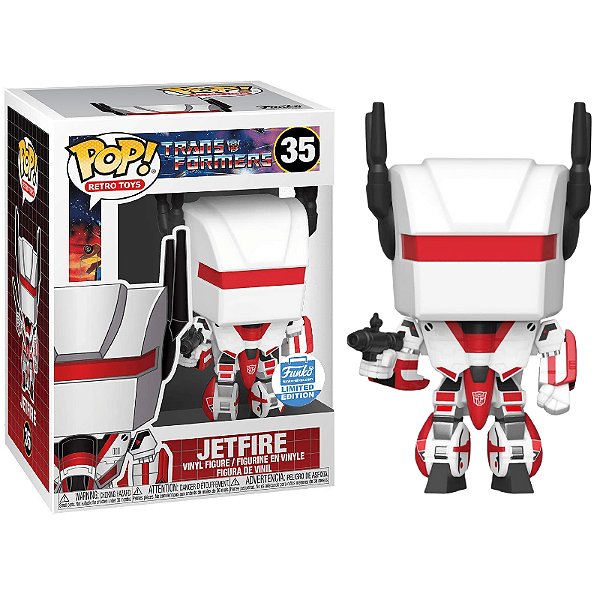 Funko Pop! Retro Toys Transformers Jetfire 35 Exclusivo