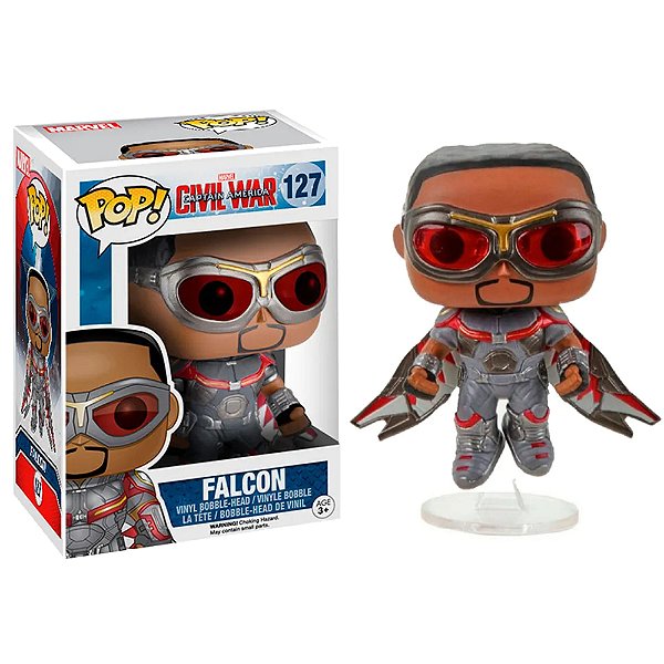 Funko Pop! Captain America Civil War Falcon 127