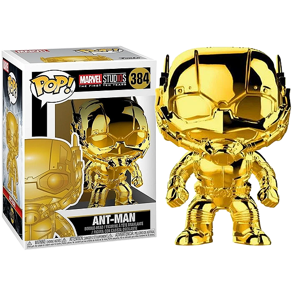Funko Pop! Marvel Homem Formiga / Ant Man 384 Gold