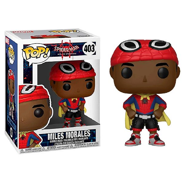 Funko Pop! Marvel Homem Aranha / Spider Man Miles Morales 403