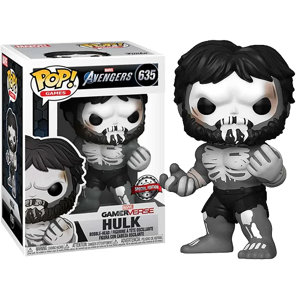 Funko Pop! Marvel Os Vingadores Hulk 635 Exclusivo