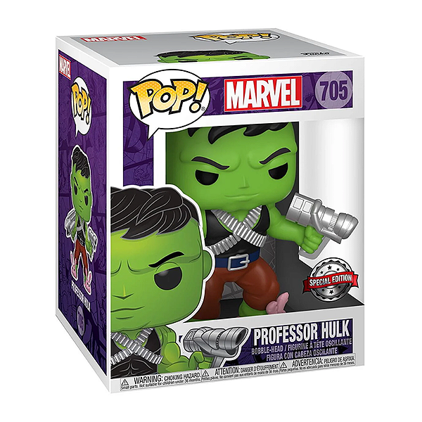 Funko Pop! Marvel Professor Hulk 705 Exclusivo