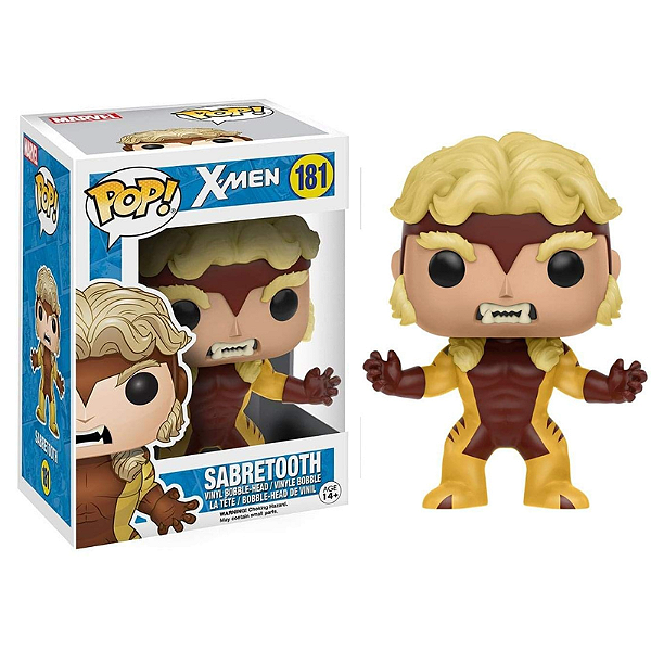Funko Pop! Marvel X-Men Sabretooth 181