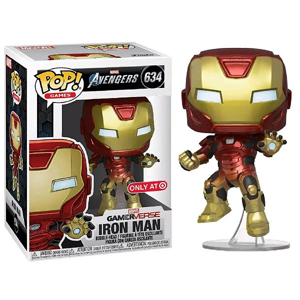 Funko Pop! Marvel Homem de Ferro / Iron Man 634 Exclusivo