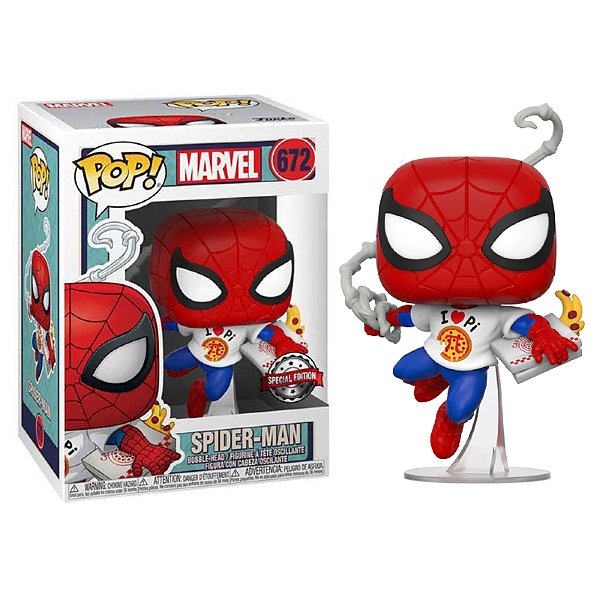 Funko Pop! Marvel Homem Aranha / Spider Man 672 Exclusivo