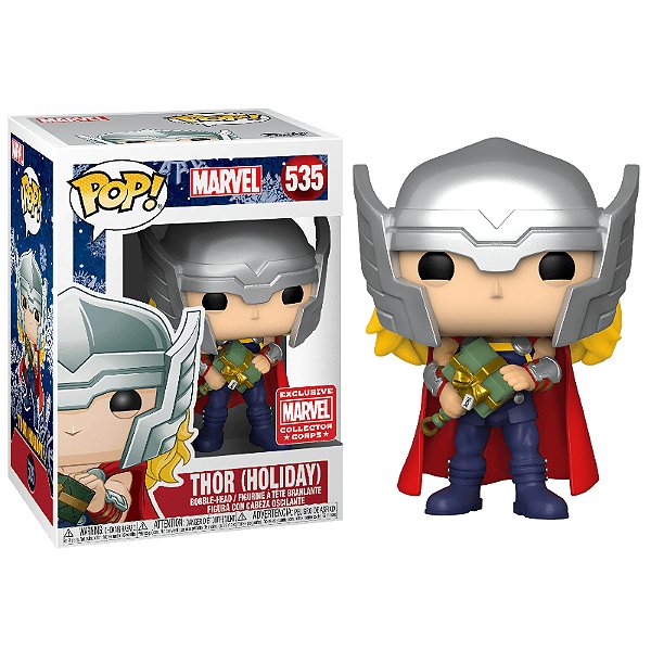 Funko Pop! Marvel Thor (Holiday) 535 Exclusivo