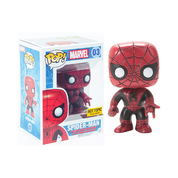 Funko Pop! Marvel Homem Aranha / Spider Man 03 Exclusivo