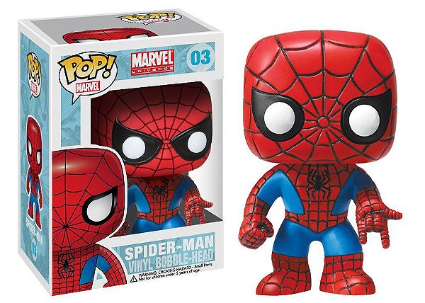 Funko Pop! Marvel Homem Aranha Spider Man 03