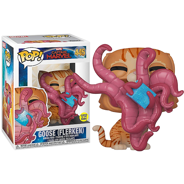 Funko Pop! Marvel Goose (Flerken) 445 Exclusivo Glow