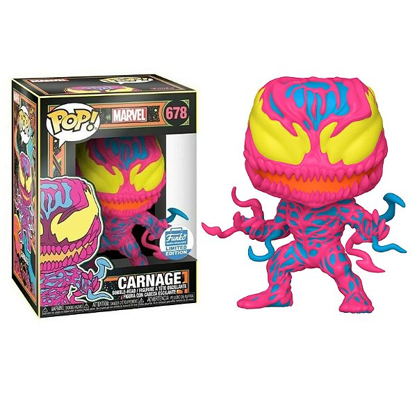 Funko Pop! Marvel Carnage 678 Exclusivo