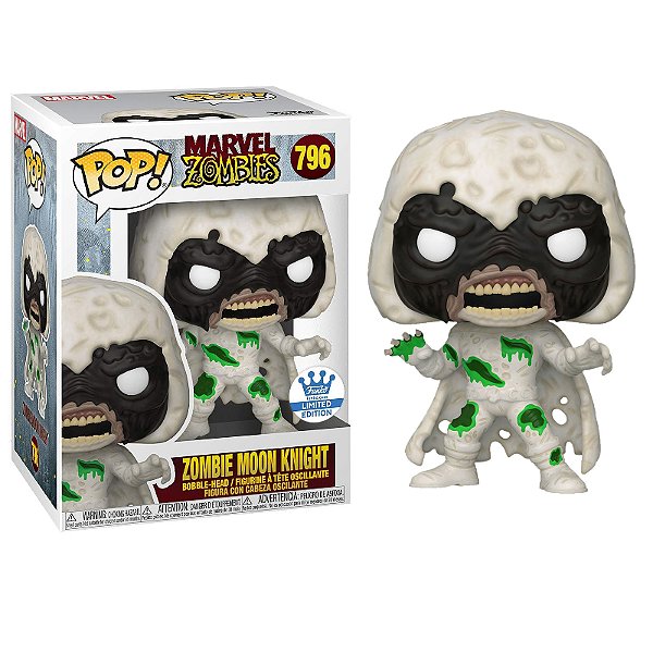 Funko Pop! Marvel Zombies Zombie Moon Knight 796 Exclusivo