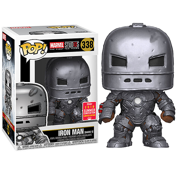 Funko Pop! Marvel Homem de Ferro Iron Man 338 Exclusivo