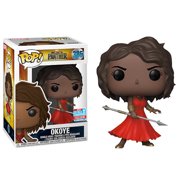 Funko Pop! Marvel Black Panther Okoye 385 Exclusivo