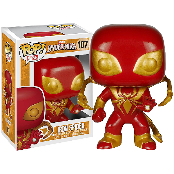 Funko Pop! Marvel Iron Spider 107 Exclusivo