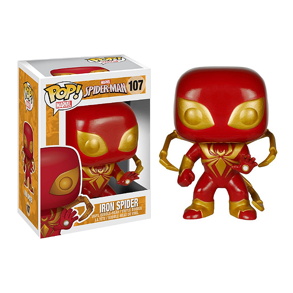 Funko Pop! Marvel Iron Spider 107 Exclusivo