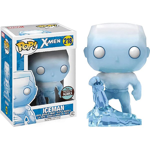 Funko Pop! Television Marvel X-Men Iceman 218 Exclusivo