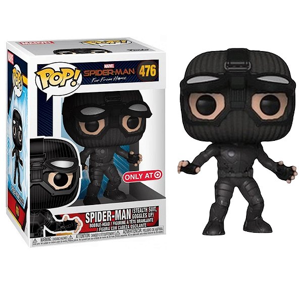 Funko Pop! Marvel Homem Aranha / Spider Man Stealth Suit 476 Exclusivo