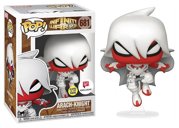 Funko Pop! Marvel Arach-Knight 681 Exclusivo Glow